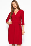 Midi 3/4 Sleeve Dress