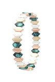 Pointed Oval Stretch Bracelet