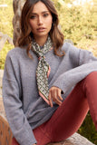 A Multicolor Knit Sweater