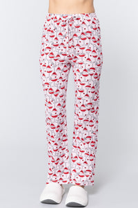 Cocktail Print Cotton Pajama