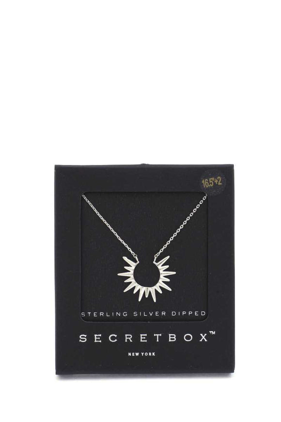 Secret Box Sun Charm Neclace