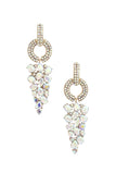 Circle Rhinestone Earring