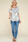 Paisley Venechia Printed Fashion Top