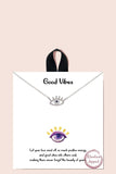 Blb Good Vibes Pendant Necklace