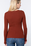 Viscose Henley Sweater