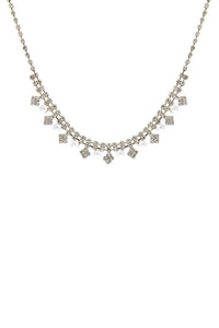 Rhinestone Fashion Multi Design Necklace