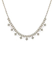 Rhinestone Fashion Multi Design Necklace