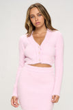 Button-down Top And Pencil Skirt Set