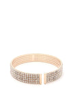 Pave Rhinestone Cuff Bracelet