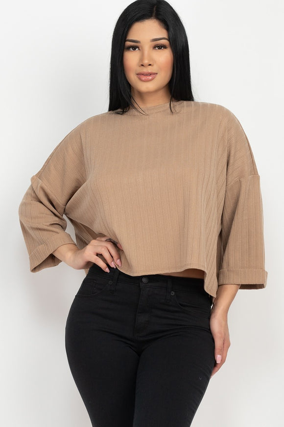 Drop Shoulder Top