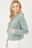 Drawstring Hoodie Sweater