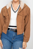 Zippered Corduroy Jacket