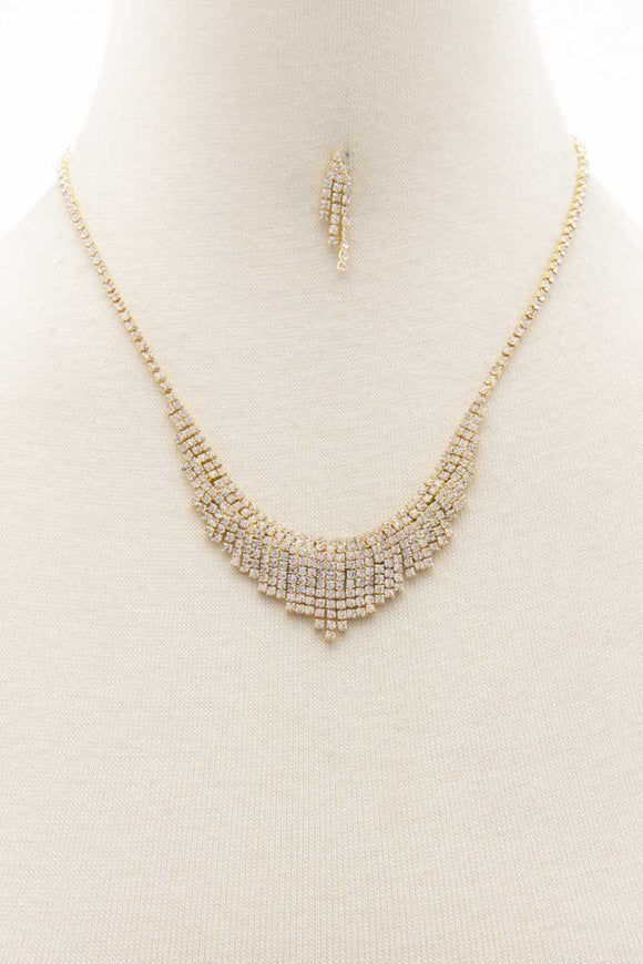 Rhinestone Necklace