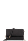 Chic Smooth Tassel Crossbody Bag