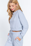 Long Sleeve Crew Neck Sweatshirt