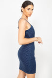 Studded Stone Cami Denim Dress