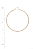 Metal Hoop Earring